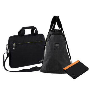 Laptop Bag, Gym Bag & Wallet, Birthday, Anniversary Gift bundle for him, men, husband, Sustainable and eco-friendly gift