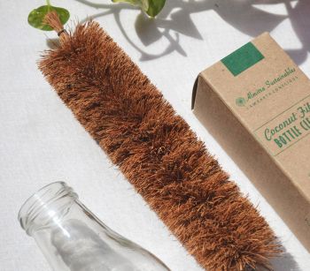 Coconut Fiber Handmade Bottle Cleaner | 100% Natural & Eco-friendly