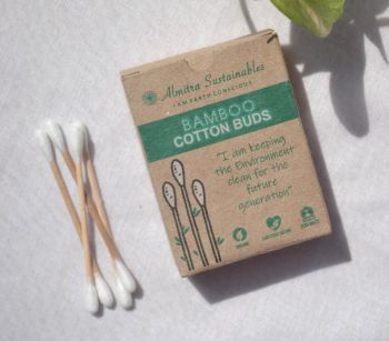 Bamboo Cotton Buds (50 Pieces) | Natural, Organic & Sustainable