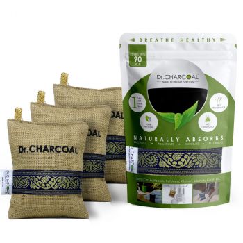 Non Electric & Chemicals Free Air Purifiers | Dr. Charcoal - 200 Gram