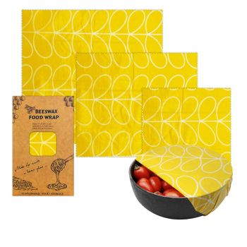 Reusable Beeswax Food Storage Wraps | Healthy Alternative To Plastic
