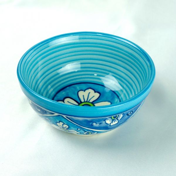 hand painted ceramic serving bowls