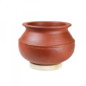Red Earthen Handi Pot / Clay Handi Pot  - 2 Ltrs 