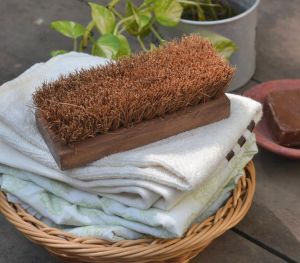 Coconut Fiber Floor & Laundry Scrubber | 100% Handmade & Eco-friendly